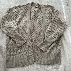 Chunky knit sweater